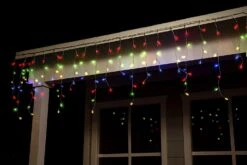 672 LED Christmas Icicle Lights Color Changing