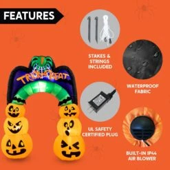 7ft Halloween Inflatable Pumpkin Arch -Joiedomi 71iQvjd 8cL. AC SL1500