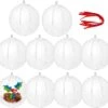 3.15in Plastic Fillable Christmas Ball Ornaments, 10 Pcs -Joiedomi 71mJQkECEXL. AC SL1500