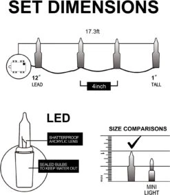 17.3 Ft Battery Operated 50 Counts Purple LED String Lights -Joiedomi 71mY GjbrOL. AC SL1500