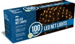 100 LED Christmas Net Lights, Warm White -Joiedomi 71ogkUM5X8L. AC SL1500