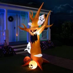 8 Ft. Haunted Scary Tree Halloween Inflatable 12 8 Ft. Haunted Scary Tree Halloween Inflatable -Joiedomi 71qaTsu WL. AC SL1500