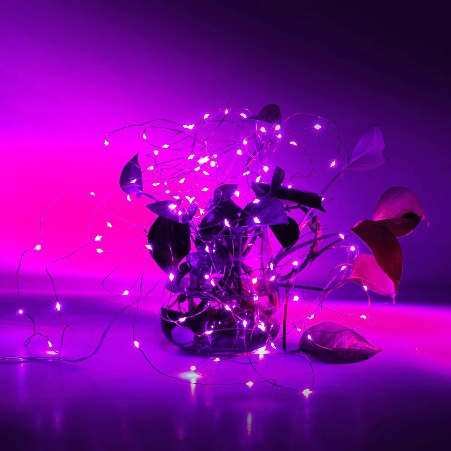 33 Ft 100 Count Purple Copper LED Light 9 33 Ft 100 Count Purple Copper LED Light - Image 7