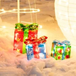 Christmas Light Boxes D?????¡ì??|cor Set Of 3 -Joiedomi 71tpAaoR1UL. AC SL1500