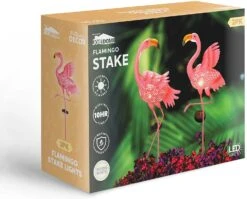 2 Pack Pink Flamingo Garden Solar Lights -Joiedomi 71xSLGndgKL. AC SL1500