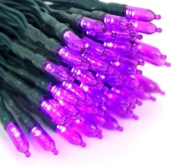 200 Purple LED Green Wire String Lights -Joiedomi 71xYO0RqBzL. AC SL1500 1