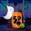 5 Ft Tall Naughty Ghost Halloween Inflatable