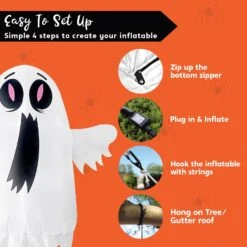 4ft Halloween Inflatable Thrilling Floating Ghost -Joiedomi 7 028b7b03 5d6a 4902 8699 909e46d7d518