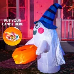 5ft Ghost With Candy Basket -Joiedomi 81 2DGxS2iL. AC SL1500