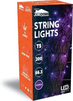 200 Purple LED Green Wire String Lights -Joiedomi 81 qe22x bL. AC SL1500
