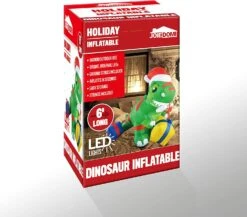 Christmas Large Dinosaur Inflatable (6 Ft) 16 Christmas Large Dinosaur Inflatable (6 Ft) -Joiedomi 8101jS YGZL. AC SL1500