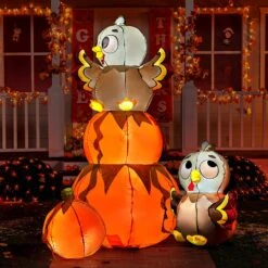 6ft Inflatable Stacking Pumpkin Turkey -Joiedomi 811eZ85TNpL. AC SL1500