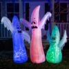 3 In 1 Halloween Cute Ghosts Inflatable - 6ft 5ft & 4ft -Joiedomi 812xZ3YTVgL. AC SL1500
