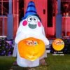 5ft Ghost With Candy Basket -Joiedomi 814HVye5ZhL. AC SL1500