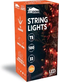 100 Orange LED Green Wire String Lights 16 100 Orange LED Green Wire String Lights -Joiedomi 81A74qNfosL. AC SL1500