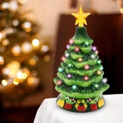 7in Ceramic Christmas Tree With Candy Cane -Joiedomi 81Aof7f4BYL. AC SL1500