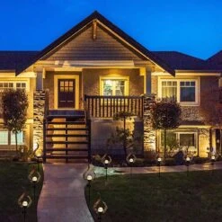 2 Pack Crackle Glass Globe Metal Solar Stake Lights -Joiedomi 81BQgMP7ZGL. AC SL1500