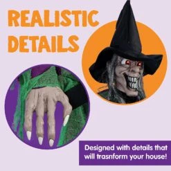 Hanging Halloween Witch Decoration -Joiedomi 81BiYamcA9L. AC SL1500