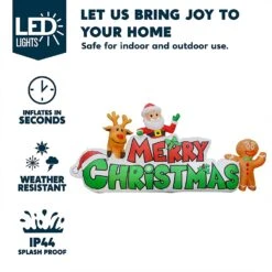 9.5ft Inflatable Merry Christmas -Joiedomi 81CSbUWVswL. AC SL1500