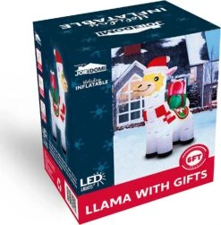 Large Christmas Llama Inflatable (6 Ft) -Joiedomi 81DABEQbQfL. AC SL1500