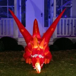 6ft Inflatable Sitting Fire Dragon -Joiedomi 81ErmY99GpL. AC SL1500