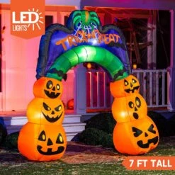 7ft Halloween Inflatable Pumpkin Arch -Joiedomi 81HY04Iyq7L. AC SL1500