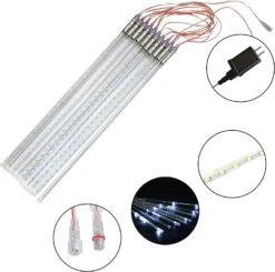 540 LEDs Christmas Lights Meteor Shower Lights, Blue -Joiedomi 81HZlEQDlZL. AC SL1500