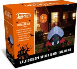 Tall Projection Kaleidoscope White Spider Inflatable (4 Ft) -Joiedomi 81J5B3YDvIL. AC SL1500