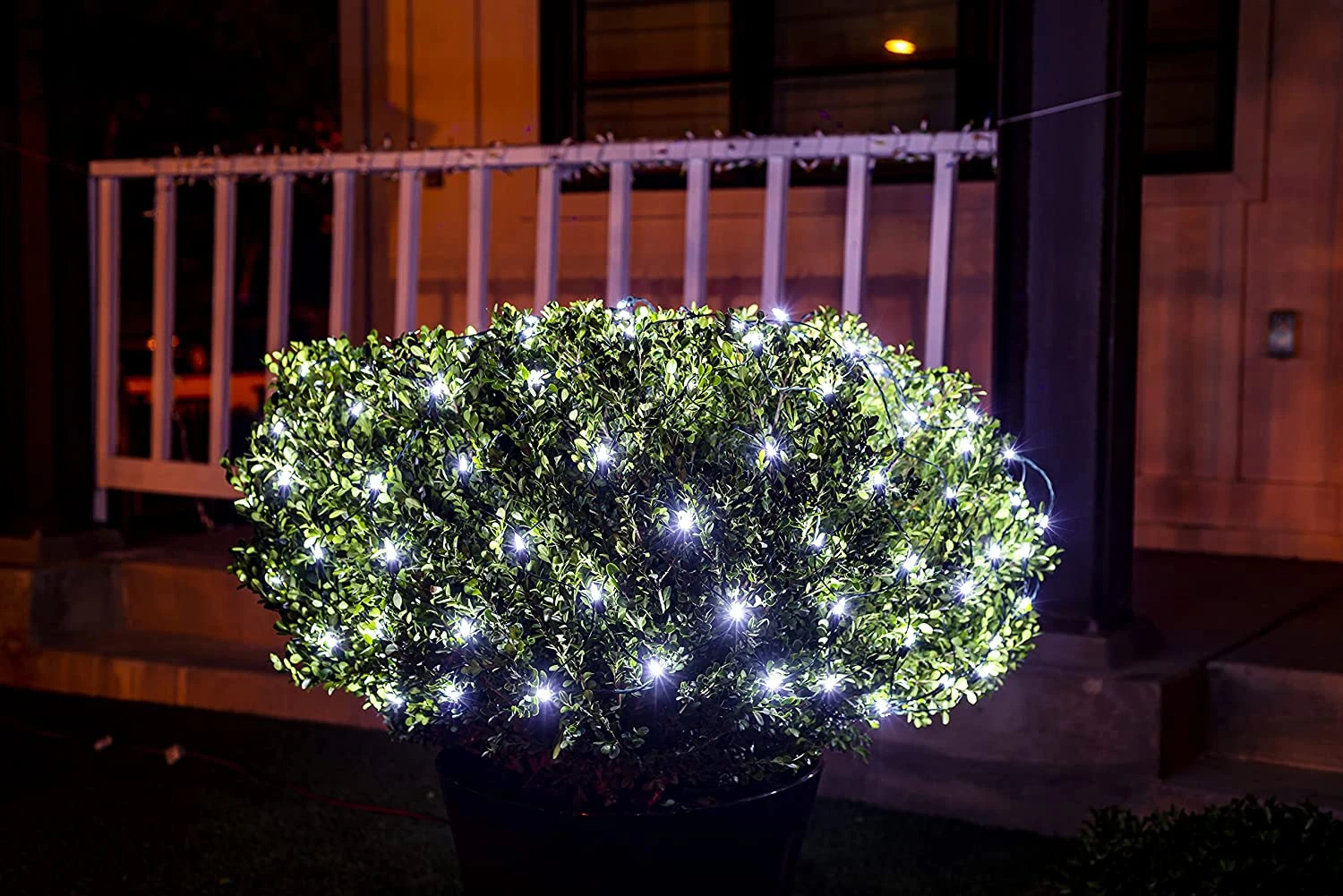2 Pack 150 LED Christmas Net Lights Cool White 5 2 Pack 150 LED Christmas Net Lights Cool White - Image 3