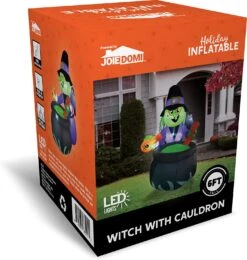 6ft Halloween Inflatable Witch With Cauldron -Joiedomi 81MTI3UJI1L. AC SL1500
