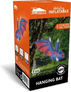 4ft Halloween Inflatable Hanging Giant Bat -Joiedomi 81MxxM6fdBL. AC SL1500