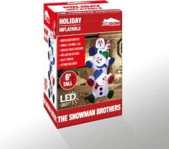 Large Snowman Inflatable (6 Ft) -Joiedomi 81N9babU5GL. AC SL1500