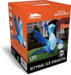 6 FT Tall Halloween Inflatable Sitting Ice Dragon With Globe -Joiedomi 81NaWjsYKIL. AC SL1500