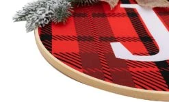Christmas Joy Sign Buffalo Plaid Wreath -Joiedomi 81NdaEzflPL. AC SL1500