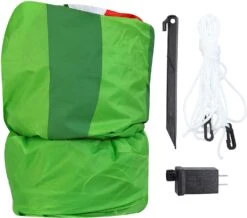 6 FT Tall Inflatable Penguin Sledding On Dinosaur -Joiedomi 81NhPRRXwbL. AC SL1500