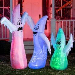 3 In 1 Halloween Cute Ghosts Inflatable - 6ft 5ft & 4ft 14 3 In 1 Halloween Cute Ghosts Inflatable - 6ft 5ft & 4ft -Joiedomi 81TABHWvBEL. AC SL1500