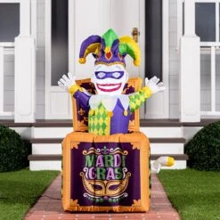 4 Ft Mardi Gras Jester In The Box -Joiedomi 81U64UII2tL. AC SL1500