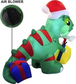 Christmas Large Dinosaur Inflatable (6 Ft) 13 Christmas Large Dinosaur Inflatable (6 Ft) -Joiedomi 81UVzDqb5oL. AC SL1500