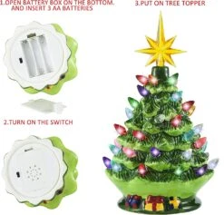 9.5in Prelit Tabletop Christmas Tree 16 9.5in Prelit Tabletop Christmas Tree -Joiedomi 81Uk zV2F2L. AC SL1500