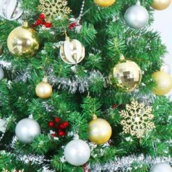 50 Pcs Gold & Silver Christmas Ornaments 13 50 Pcs Gold & Silver Christmas Ornaments -Joiedomi 81WP9A9Ei0L. AC SL1142
