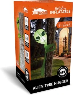 4 FT Tall Halloween Inflatable Alien Tree Hugger -Joiedomi 81XdINp 3qL. AC SL1500