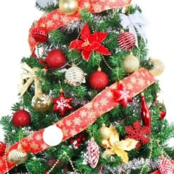 Assorted Ornaments Set With Bow And Ball, 130 Pcs -Joiedomi 81bTBuaAZIL. AC SL1308