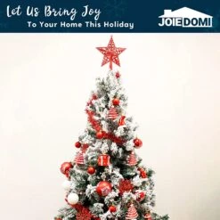 66 Pcs Red And White Christmas Assorted Ornaments -Joiedomi 81bc8Ism2VL. AC SL1500