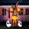 10ft Scary Tree Bites Pumpkin -Joiedomi 81chteCe 0L. AC SL1500