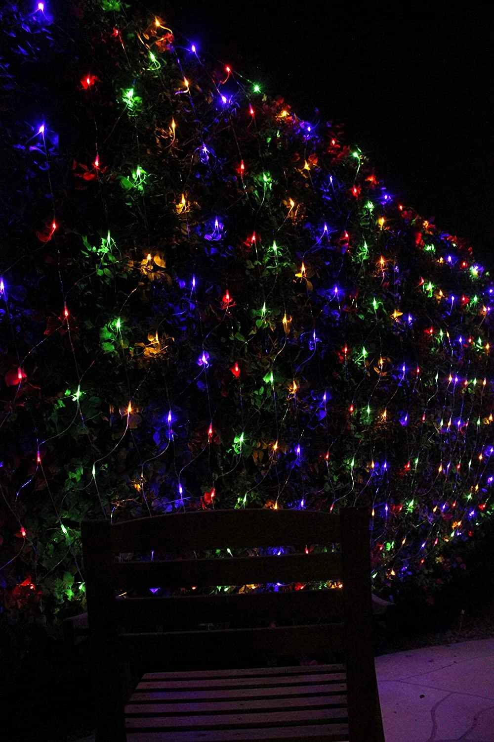 200 LED Christmas Net Lights, Multicolor 3 200 LED Christmas Net Lights, Multicolor