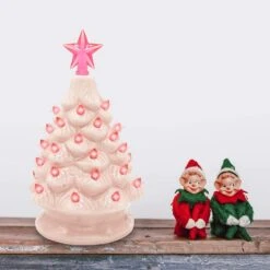 7in Ceramic Christmas Tree (Pink) -Joiedomi 81esmHGlhUL. AC SL1500