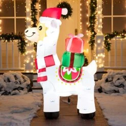 Large Christmas Llama Inflatable (6 Ft) -Joiedomi 81fVFhBXwmL. AC SL1500