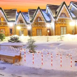 Christmas Candy Cane Pathway Markers -Joiedomi 81jmzTs6guL. AC SL1500