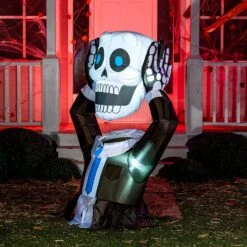 5ft Halloween Ground Breaker Skeleton Holding Head Inflatable 13 5ft Halloween Ground Breaker Skeleton Holding Head Inflatable -Joiedomi 81jpJCT2HgL. AC SL1500