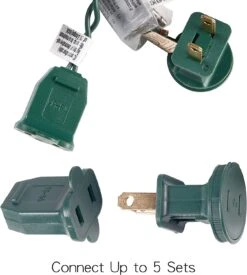 100 Counts Clear Green Wire Christmas Lights Set Of 4 -Joiedomi 81keEXIHjML. AC SL1500 57d503b1 4435 4fb7 86a4 8570f30b88af